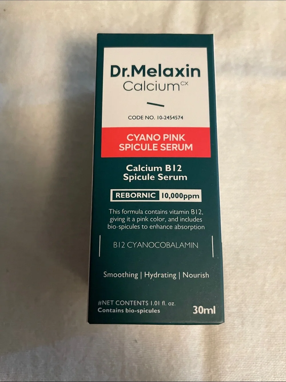 Cyanopink Spicule Serum — Pink Hydrating Calcium B12 Serum